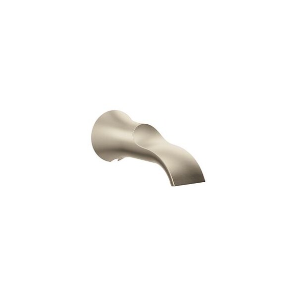 Nondiverter Spouts Brushed Nickel